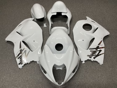 Glänzend Weißes Design 97-07 Suzuki GSXR 1300 Verkleidung