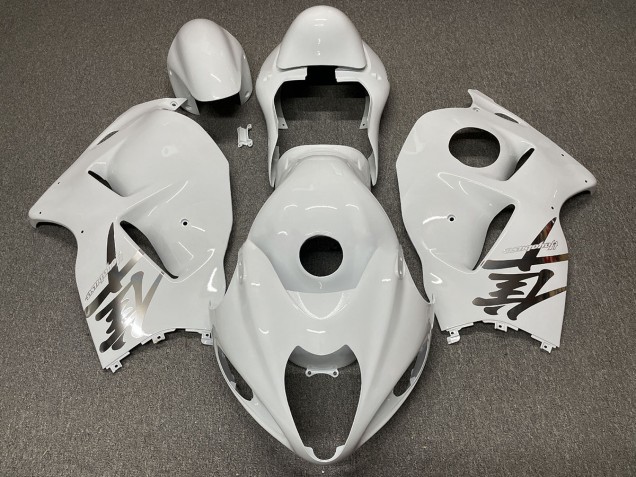 Glänzend Weißes Design 97-07 Suzuki GSXR 1300 Verkleidung