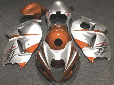 Glanzorange & Silber 97-07 Suzuki GSXR 1300 Verkleidung