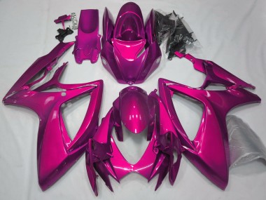 Glanzrosa Schlicht 06-07 Suzuki GSXR 600-750 Verkleidung