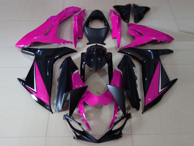 Glanzrosa & Schwarz 11-24 Suzuki GSXR 600-750 Verkleidung