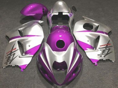 Glanzrosa & Silber 97-07 Suzuki GSXR 1300 Verkleidung