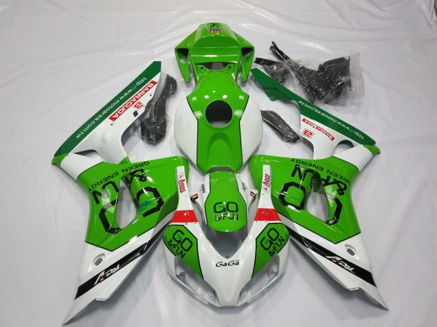 Grün & Weiß 06-07 Honda CBR1000RR Verkleidung