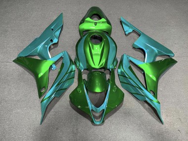 Grün-Blaugrün 07-08 Honda CBR600RR Verkleidung