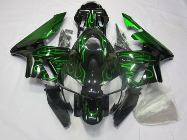 Grün Flamme 03-04 Honda CBR600RR Verkleidung
