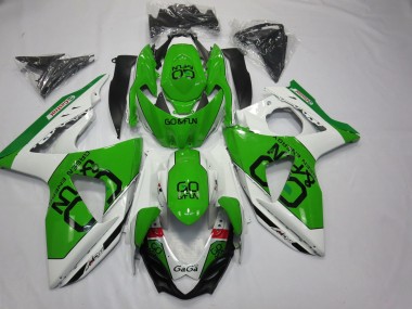 Grün Go Fun 09-16 Suzuki GSXR 1000 Verkleidung