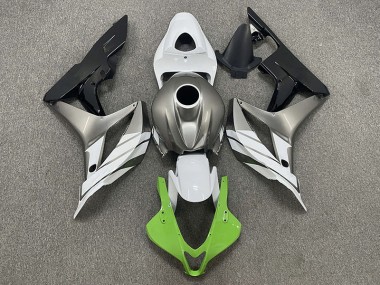 Grün-Weiß & Grau 07-08 Honda CBR600RR Verkleidung