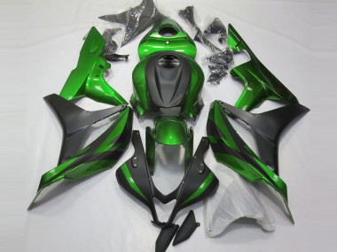 Grün & Matt Schwarz 07-08 Honda CBR600RR Verkleidung