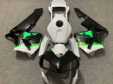 Grüne Spritzer 03-04 Honda CBR600RR Verkleidung