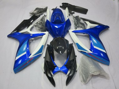 Hell- & Tiefes Blau 06-07 Suzuki GSXR 600-750 Verkleidung