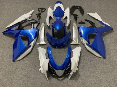 Hellblau & Weiß 09-16 Suzuki GSXR 1000 Verkleidung