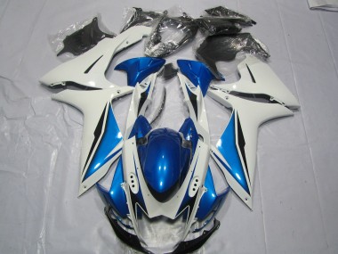 Hellblau & Weiß 11-24 Suzuki GSXR 600-750 Verkleidung