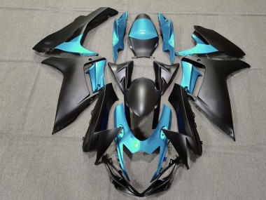 Hellblau & Matt Schwarz 11-24 Suzuki GSXR 600-750 Verkleidung