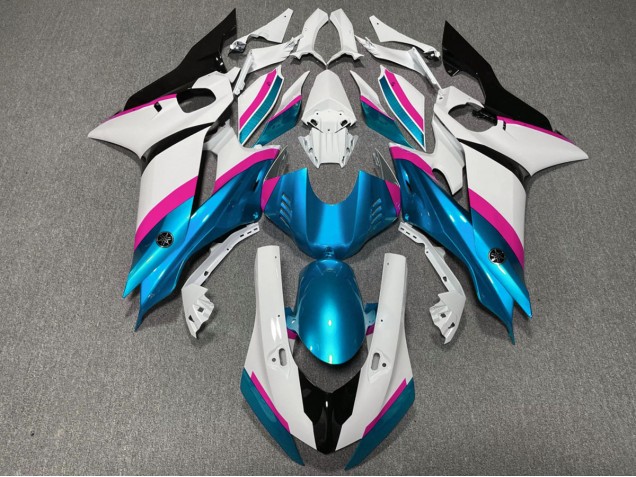 Hellblau & Rosa 17-21 Yamaha R6 Verkleidung