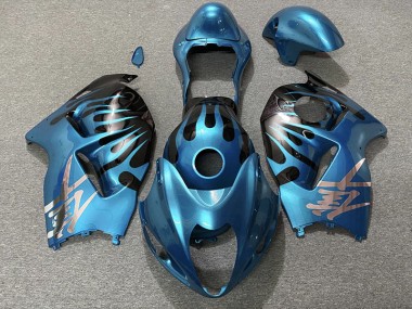 Himmelblau & Schwarz 97-07 Suzuki GSXR 1300 Verkleidung