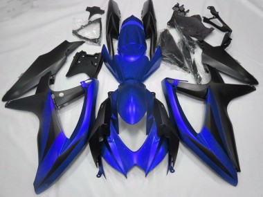 Matt Blau 08-10 Suzuki GSXR 600-750 Verkleidung
