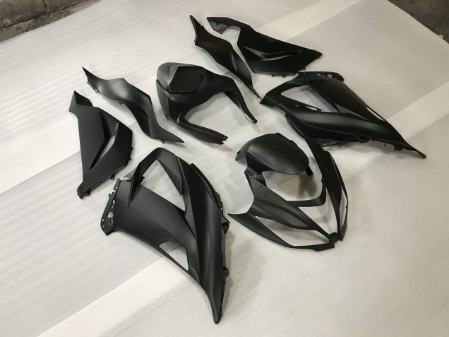 Matt Schwarz 13-18 Kawasaki ZX6R Verkleidung
