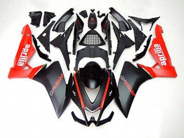 Matt Schwarz & Rot 12-15 Aprilia RS4 125 Verkleidung