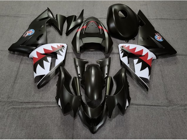 Matt Schwarzer Betty Bomber 04-05 Kawasaki ZX10R Verkleidung