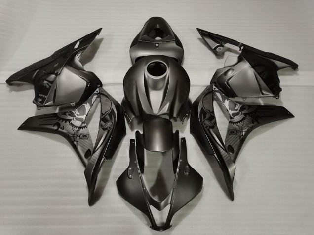 Matt Schwarzes Sonderdesign 09-12 Honda CBR600RR Verkleidung
