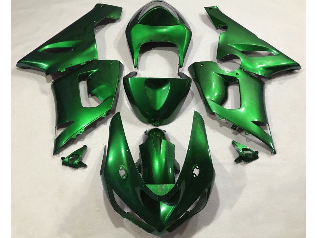 Metallic Grün 05-06 Kawasaki ZX6R Verkleidung