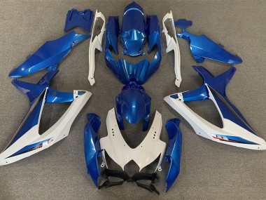 OEM Stil Blau & Weiß 08-10 Suzuki GSXR 600-750 Verkleidung