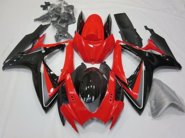 OEM Stil Rot 06-07 Suzuki GSXR 600-750 Verkleidung