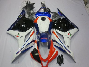 Orange & Blau 09-12 Honda CBR600RR Verkleidung