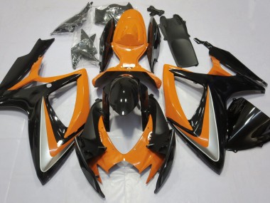 Orange Glänzend Ohne Abzeichen 06-07 Suzuki GSXR 600-750 Verkleidung