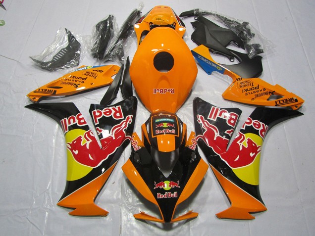 Orangerot Bull 12-16 Honda CBR1000RR Verkleidung
