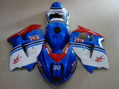 Ozeanblau & Logos 97-07 Suzuki GSXR 1300 Verkleidung