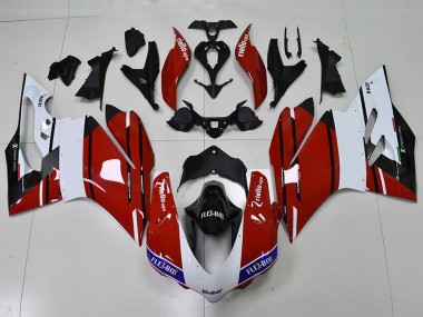 Rot & Weiß 15-17 Ducati 959 1299 Verkleidung