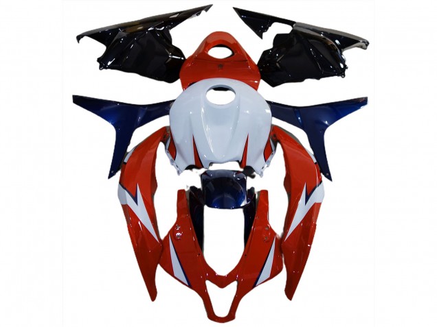 Rot & Blau Glänzend 09-12 Honda CBR600RR Verkleidung