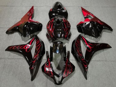 Rot Flamme 09-12 Honda CBR600RR Verkleidung