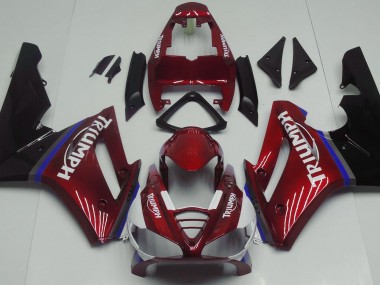 Rot Glänzend 09-12 Triumph Daytona 675 Verkleidung