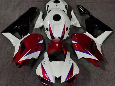 Rot Glänzend Weiß & Blau 13-23 Honda CBR600RR Verkleidung