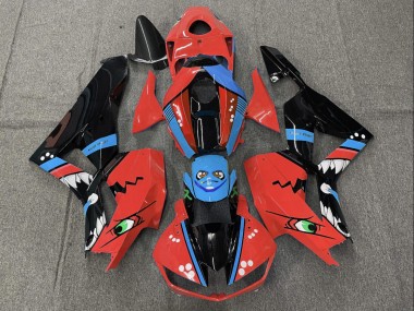 Rot Hai 13-23 Honda CBR600RR Verkleidung
