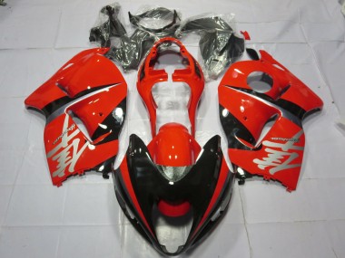 Rot & Schwarz Silber Aufkleber 97-07 Suzuki GSXR 1300 Verkleidung