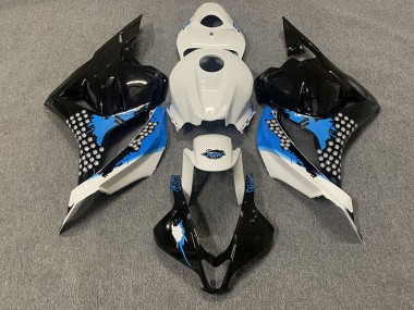Schwarz Blau & Weiß 09-12 Honda CBR600RR Verkleidung