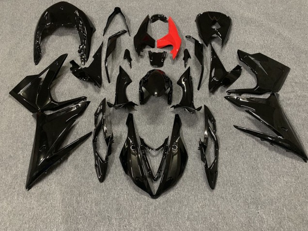 Schwarz Glänzend 13-16 Triumph Daytona 675 Verkleidung
