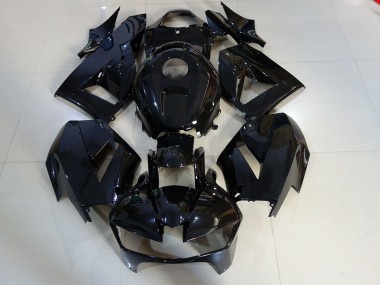 Schwarz Glänzend 13-23 Honda CBR600RR Verkleidung