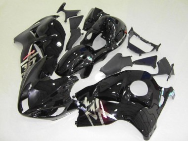 Schwarz Glänzend 97-07 Suzuki GSXR 1300 Verkleidung