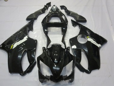 Schwarz Glänzend Mit Aufklebern 01-03 Honda CBR600 F4i Verkleidung