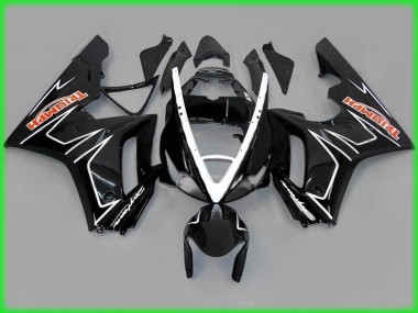 Schwarz Gold 06-08 Triumph Daytona 675 Verkleidung