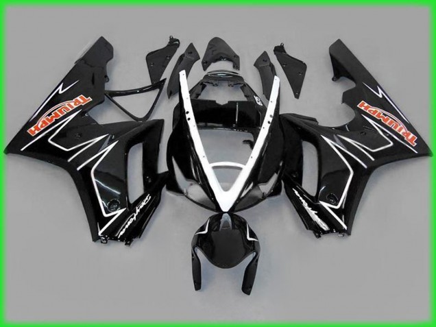 Schwarz Gold 06-08 Triumph Daytona 675 Verkleidung