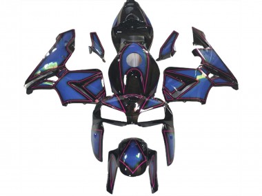 Tiefes Blau & Rosa Umriss 05-06 Honda CBR600RR Verkleidung