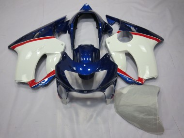 Tiefes Blau Weiß & Rot 99-00 Honda CBR600 F4 Verkleidung