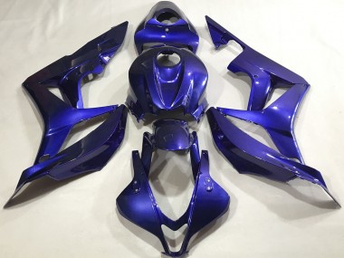 Tiefes Blau Schlicht 07-08 Honda CBR600RR Verkleidung