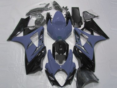 Tiefes Blau & Schwarz 07-08 Suzuki GSXR 1000 Verkleidung