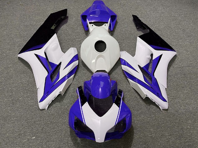 Tiefes Blau Weiß & Schwarz Glänzend 04-05 Honda CBR1000RR Verkleidung
